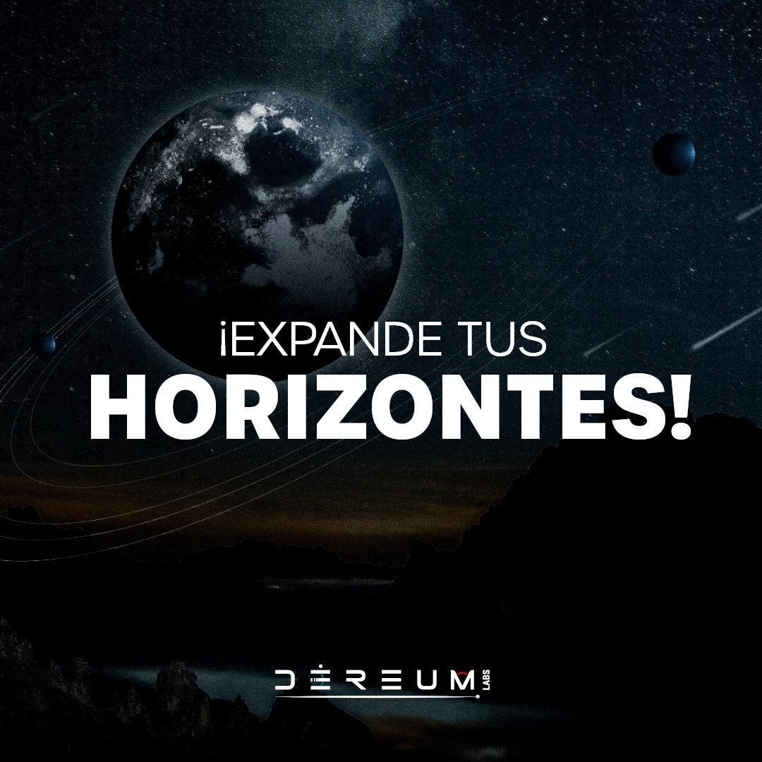 DereumLabs's tweet image. 😎¿Listo para despegar hacia nuevas oportunidades?
En Dereum Labs, creemos que el espacio es el límite, y más allá. Únete a nosotros y descubre cómo la luna y más, pueden iluminar tus ideas de negocio en la Tierra. 🚀✨

#DereumLabs #Space #Tierra #Negocios #Luna