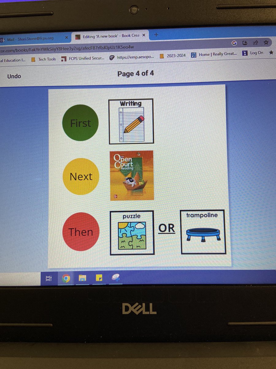 Creating a daily schedule book with built in breaks. Less is Best #FCPSisSpecial #FCPSVanguard <a href="/MadiganFCPS/">Amber Madigan</a> <a href="/EmilyEQuinlan/">Emily Quinlan</a> <a href="/CMLaboy/">Cheryl M. Laboy</a>