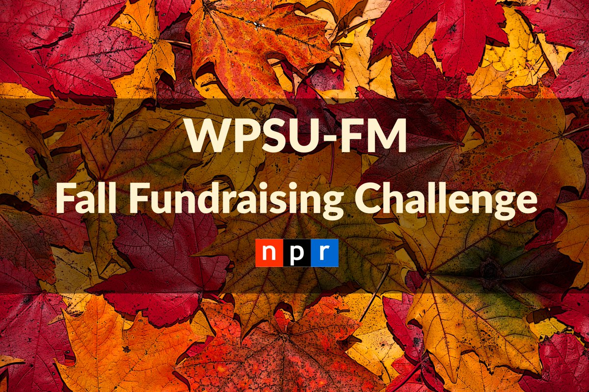 It's the LAST DAY of WPSU-FM's fall fund drive, and a cake & icing challenge is in effect right now during Science Friday! Can you contribute and help us reach this challenge? 1-800-245-9779 or wpsu.org/donate Thanks for your support!