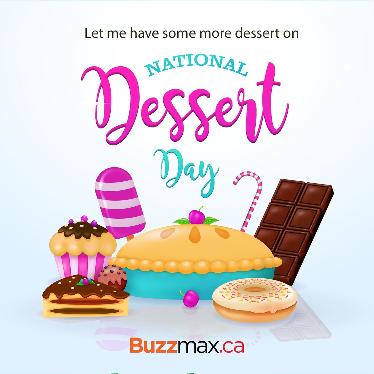 buzzmaxonline's tweet photo. 🍰🎉 Indulge in Sweet Delights: Happy Dessert Day! 🍩🍨

Hey everyone! Today is a day to satisfy our sweet cravings and celebrate all things indulgent because it's Dessert Day! 🎂✨

#DessertDay #IndulgeInSweetness #Buzzmax #internetservice https://t.co/6NeHk6Y7Hx