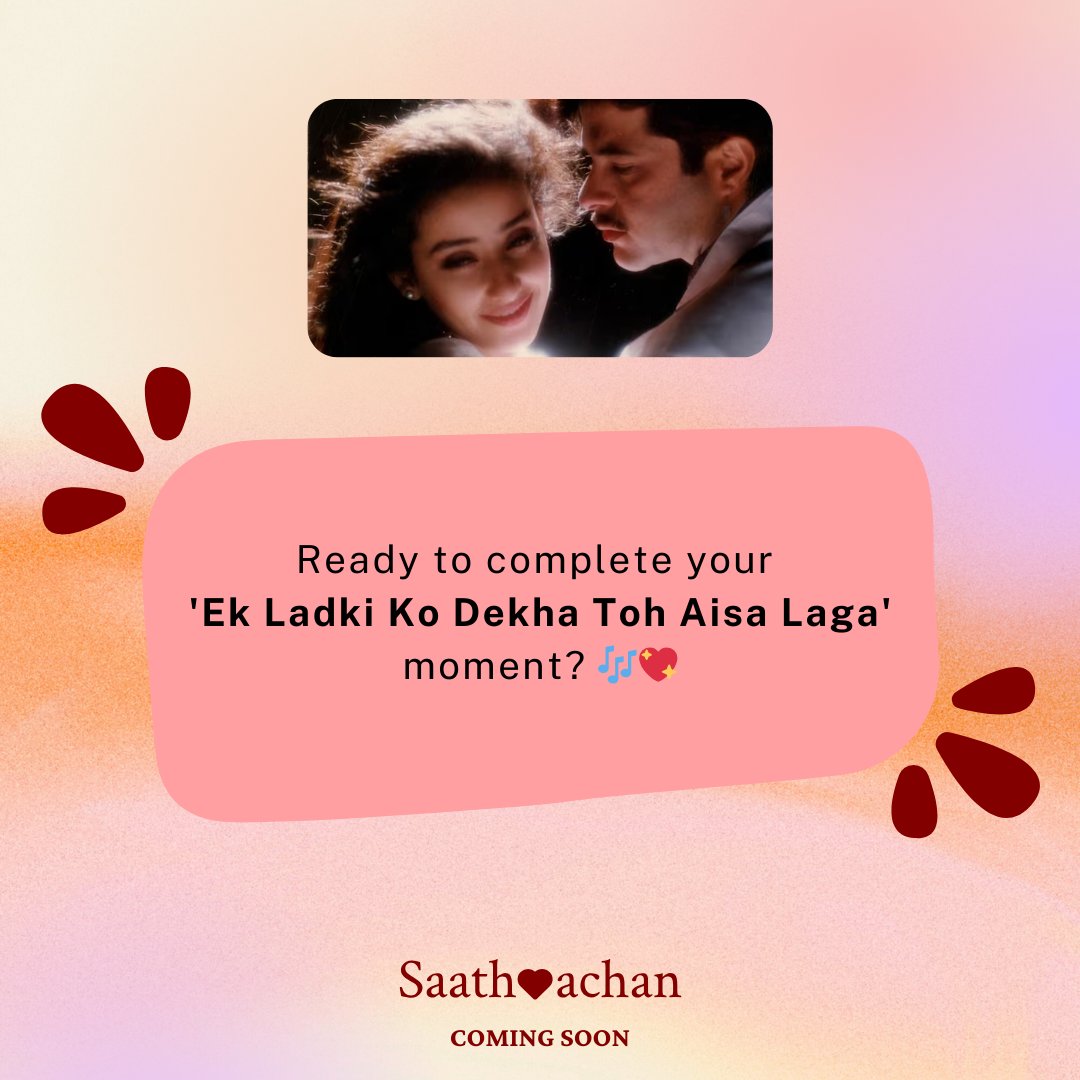 Your 'one in a million' might just be a Click away on Saathvachan. 💌🌟 #SpecialConnection #Saathvachan'