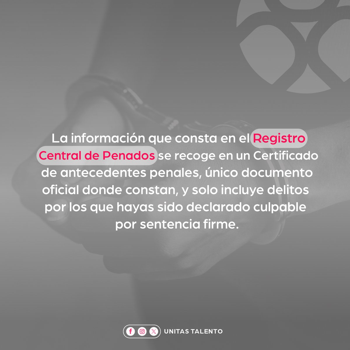 El certificado de antecedentes penales es un documento de vital importancia en la vida de cualquier individuo. 

#TalentoUnitas #atraccióndetalentos #agenciadereclutamiento