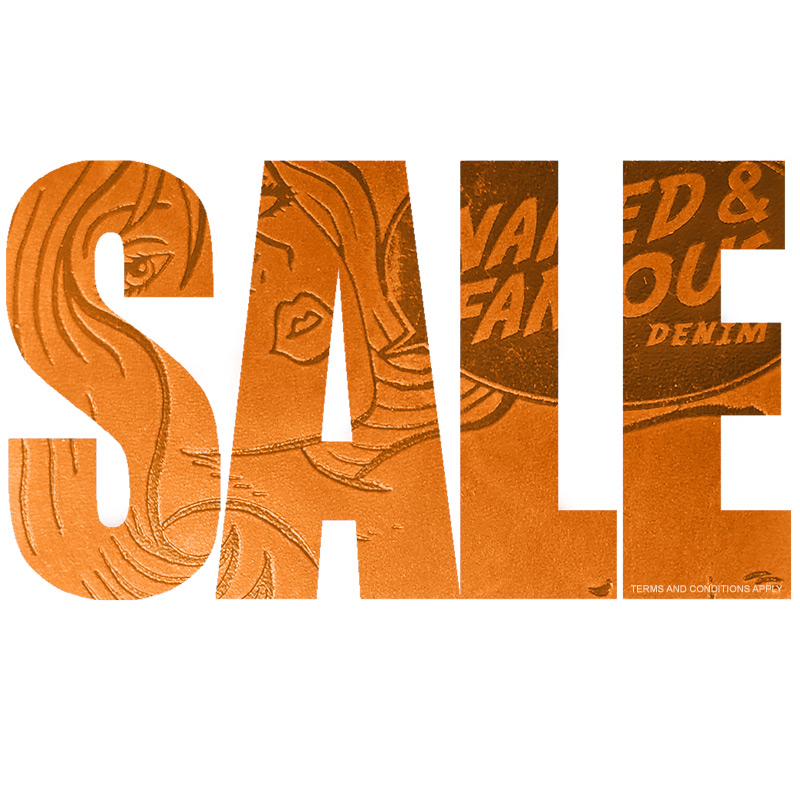 SALE - Naked and Famous Denim at bricksandbonds.ca