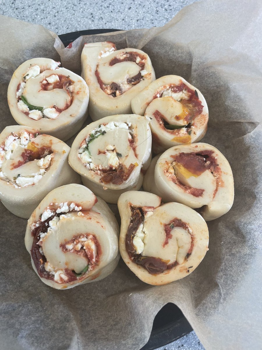 MissARonald's tweet photo. @LuttHigh what an incredible week with year 7 food! Bread week and pizza pinwheels @BritishBakeOff https://t.co/nWc8Tr2RS4