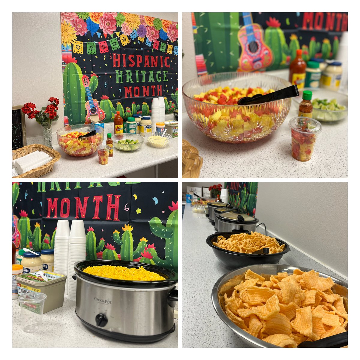 Let’s just say we had a lot of fun celebrating Hispanic Heritage Month at HPPM 🐾 &amp; this is how we end it…. Elotes en vazo, fruta &amp; Chicharrones. <a href="/HPPMBobcats/">Hamilton Park PM</a> 
#HPPMBobcats
#RISDWeAreOne