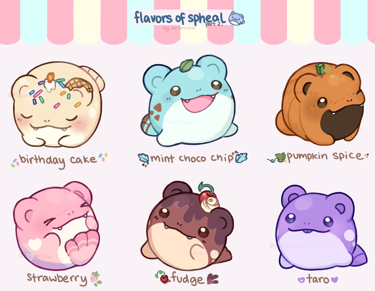 ariamisu's tweet photo. pumpkin spice but make it SPHEAL #pokemon 🎃 https://t.co/clBDpAricP