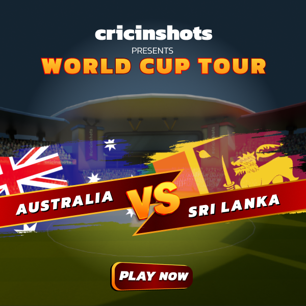 It's Australia vs. Sri Lanka in an electrifying cricket showdown. Join us, cheer for your team, and have a shot at winning awesome rewards! 🏆
#CWC23 #AUSvsSA