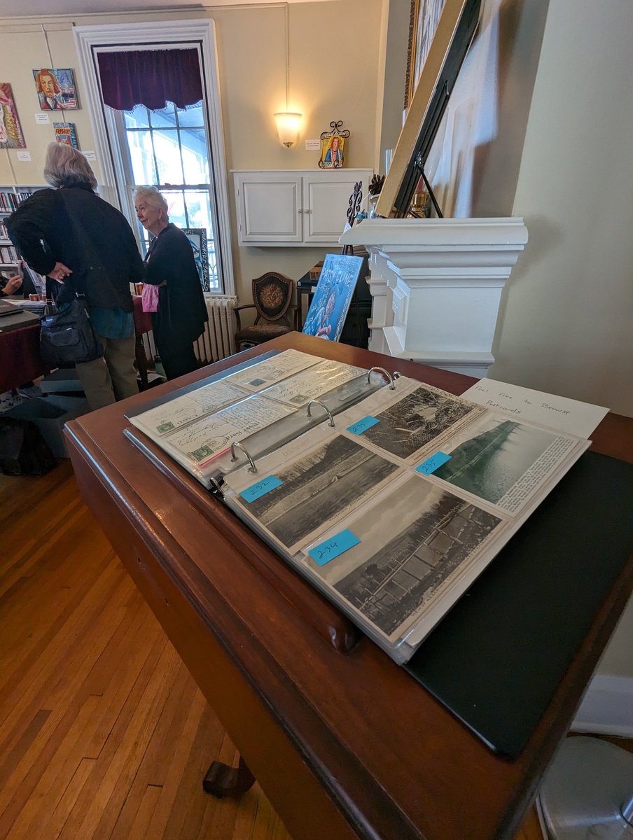 ZachHottel's tweet photo. Today I popped up at the Strasburg Library to continue our #archivesmonth celebration.
Over 20 people visited to see unique local history materials and to connect with their community.
#archivesmonthva #local #history #archivistatwork https://t.co/3Zpq4Oq32L