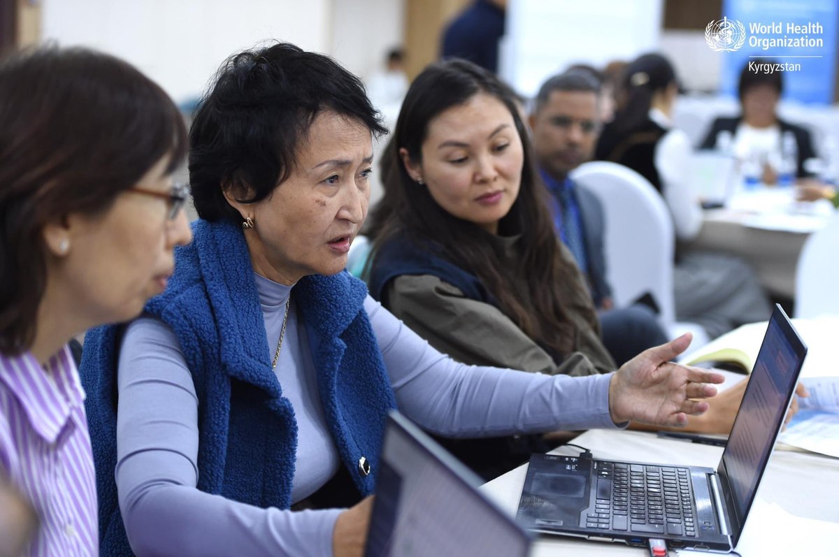 Measurable impact and acceleration towards Health SDGs central to the WHO Country Cooperation Strategy in Kyrgyzstan! #EPW #SDGs #HFA #UHC