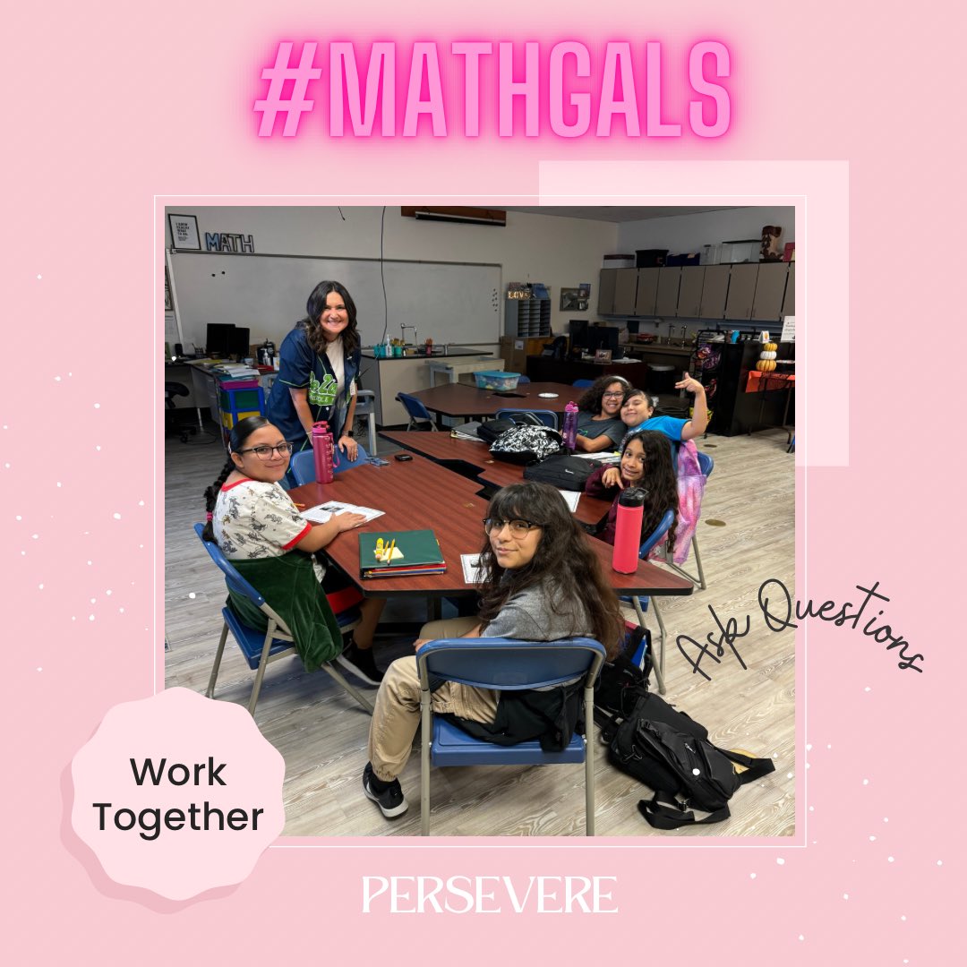 garzamel's tweet photo. De Zavala #MathGals had fun learning about #MathGal of the Past Sophie Germaine and #MathGal of the Present Amanda Fichtel! #LobosLead #LevelUpLobos https://t.co/cQJeTFDhB8