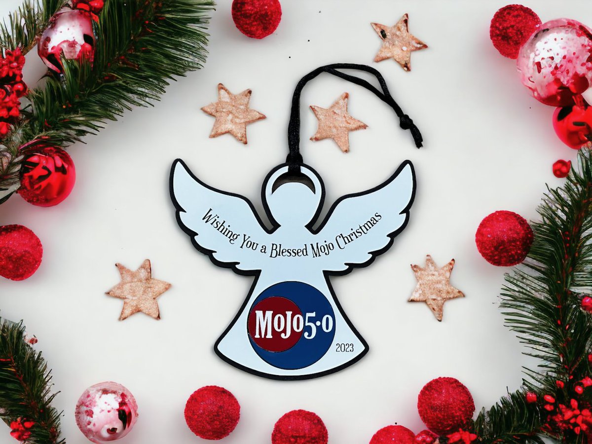New 2023 <a href="/Mojo50Radio/">Mojo 5-O Radio</a> Christmas Ornament is now available for sale.  Get yours today... while supplies last. ;)
#WhatILearnedToday

MojoLaserPros.com