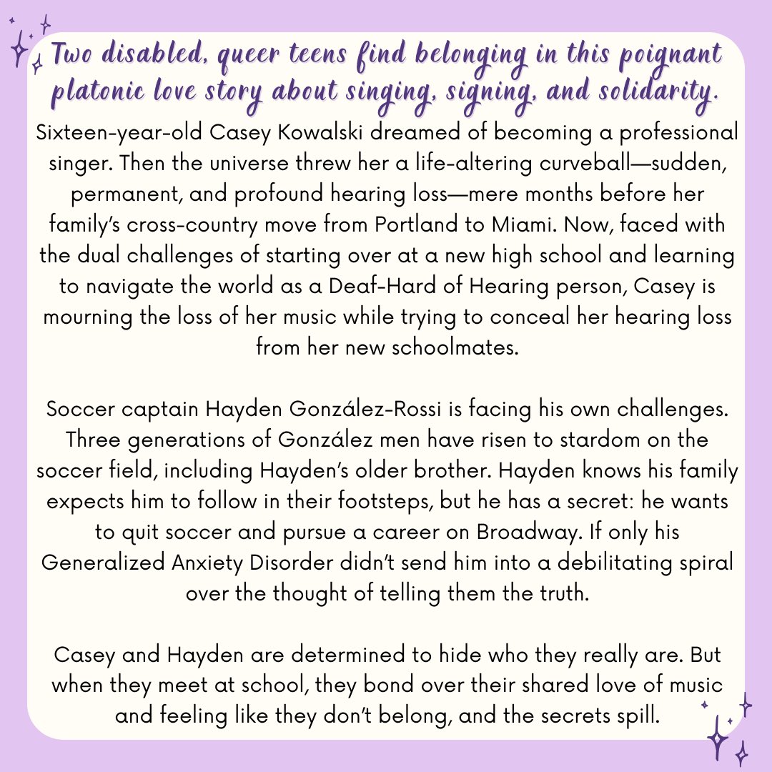 ✨COVER REVEAL✨ I’m thrilled to be sharing the stunning cover for THE LOUDEST SILENCE!!! 🥹 Seeing my two disabled, queer characters so proudly displayed centerstage makes me so emotional… this is truly the cover of my dreams! 😭🤟🏻