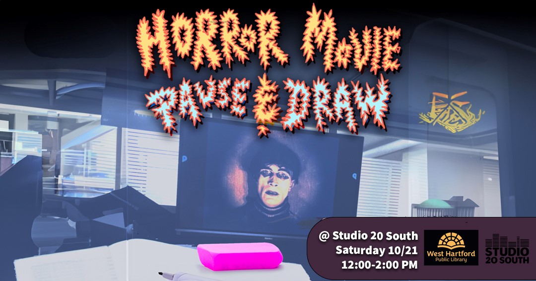 It's Friday the 13th! What better way to scare (and intrigue) you than a horror program? Saturday, 10/21 at 12PM: bit.ly/3tuFQWx