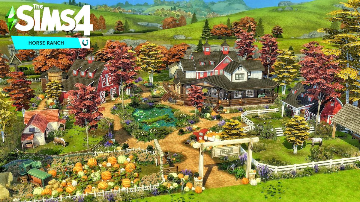 Pumpkin Horse Ranch 🎃🐎
Watch new Speed Build video on my YouTube channel 🎃
Tap here 👇
▶️ youtu.be/8_wstTR7Y0k?si…

Happy Friday 13th 🍂🐎

#TheSims4 #sims4horseranch #HorseRanch #showusyourbuilds