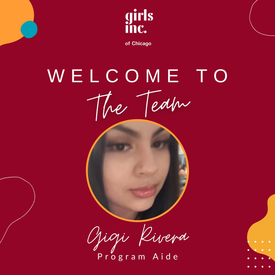 Join us in welcoming Gigi Rivera to the team! Gigi has joined us as a Program Aide.

#newhire #welcometotheteam #girlsincofchicago #strongsmartbold #GIRLSINACTION