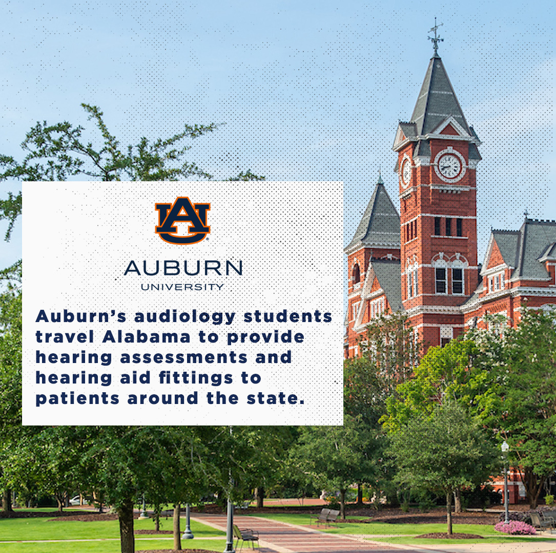 SECAcademics's tweet photo. .@AuburnU and @LSU are addressing health concerns throughout their states. 🩺

#ItJustMeansMore https://t.co/QaJa7jX0L8