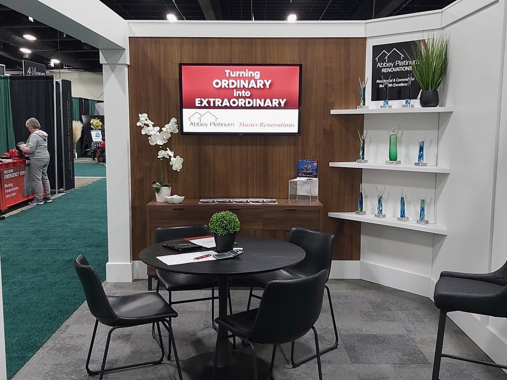 AbbeyPlatinum's tweet photo. Come find us at Westerner Park today through Sunday at the Red Deer Home Show🏡 Can’t wait to see you there😄 https://t.co/MPKLsrQCSo