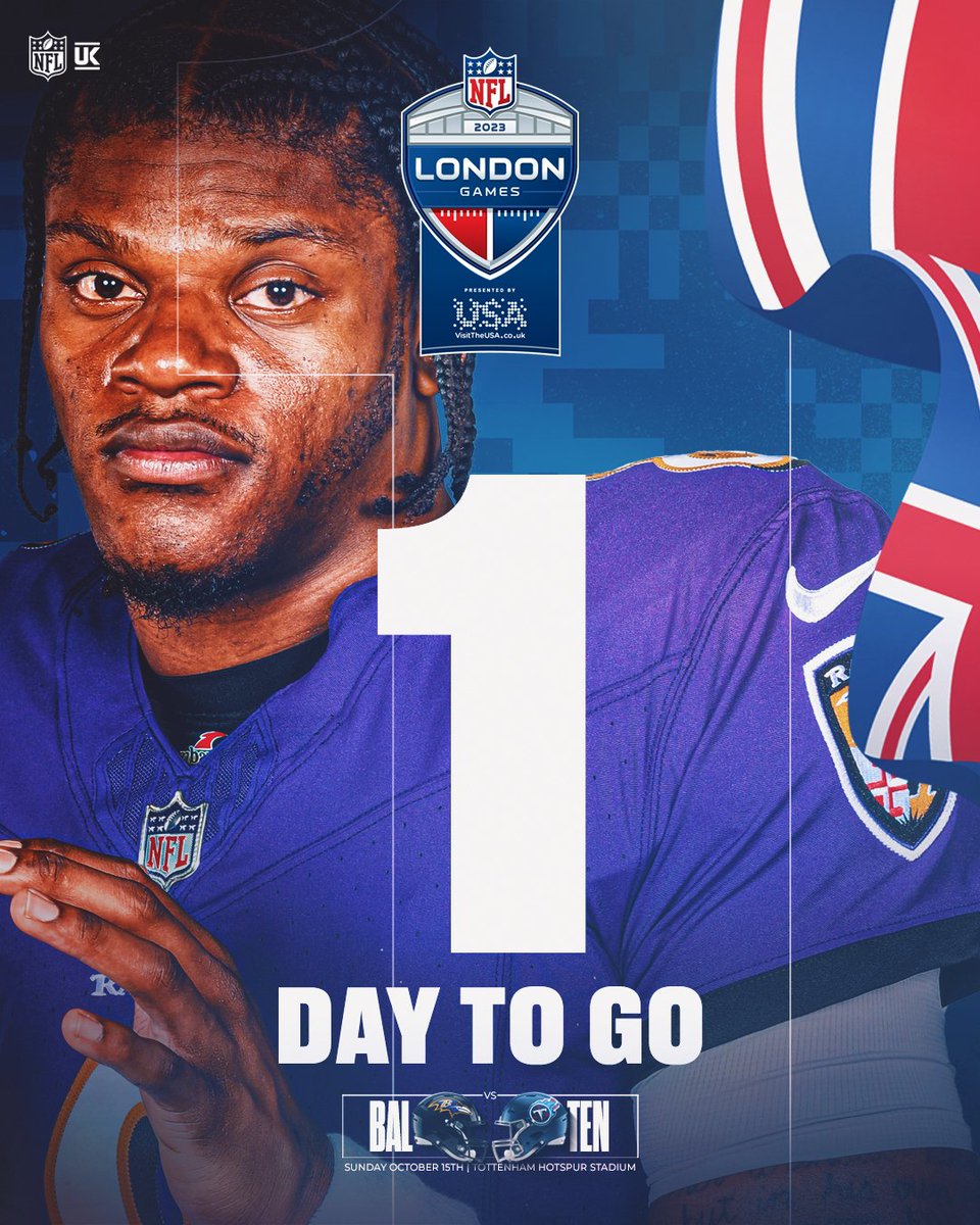 NFLUKIRE's tweet image. The final 2023 London Game is just one day away!  
Hit that repost button if you're coming to @SpursStadium tomorrow! 🔁