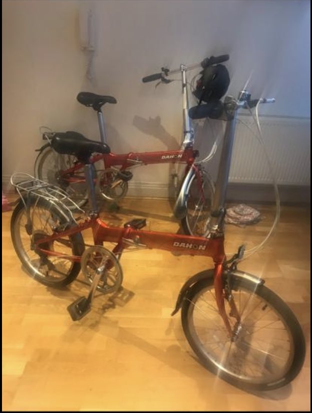 <a href="/StolenRide/">Stolen Ride™- London</a> Red Dahon Vitesse 7 speed folding bike (frame no D612712572) stolen on 10/10/2023 between 9.30-11.00 in SE16 (Rotherhithe peninsula)