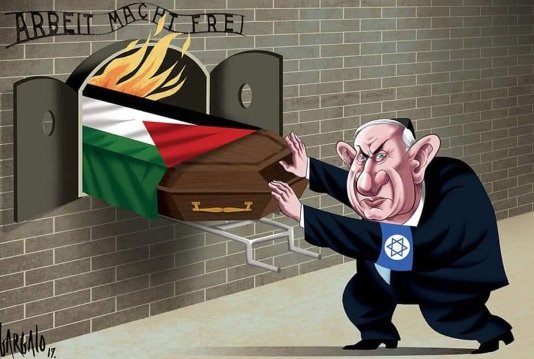 donkorliony's tweet photo. #طوفان_الأقصى_:

●تضامن مع الفنان فاسكو غاراغلو●

رسم للفنان البرتغالي فاسكو غارغالو (Vasco Gargalo) نشره في مجلة سابادو (Sabado) الأسبوعية البرتغالية بعنوان :  المحرقةً وقد اثار حفيظة الصهاينة وغضبهم،  فشنوا على صاحبه حملة شعواء وطالبوا رئيس الصحيفة https://t.co/EQgW6sv9Vi