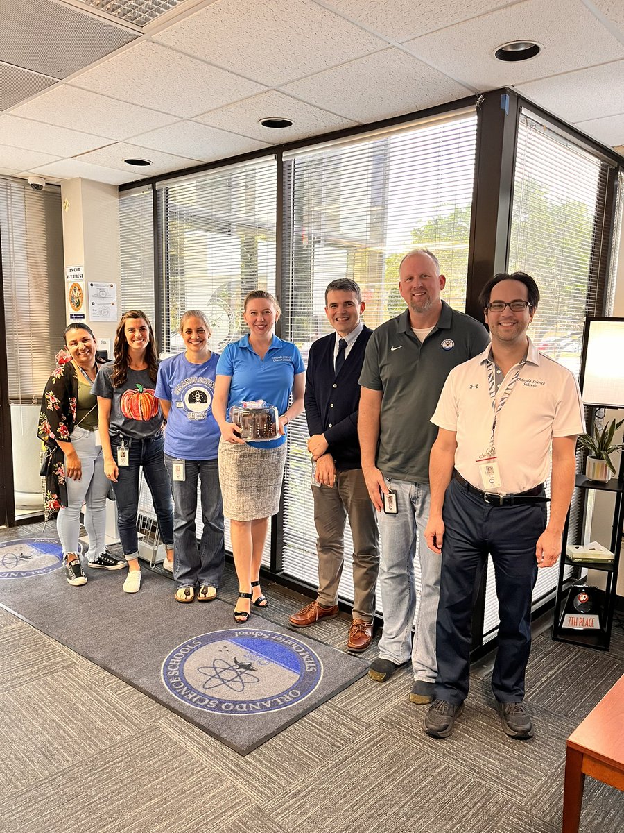 Early birthday wishes from the team and the best ever chocolate cake🎂🎈<a href="/OrlandoSciMH/">Orlando Science High School</a>