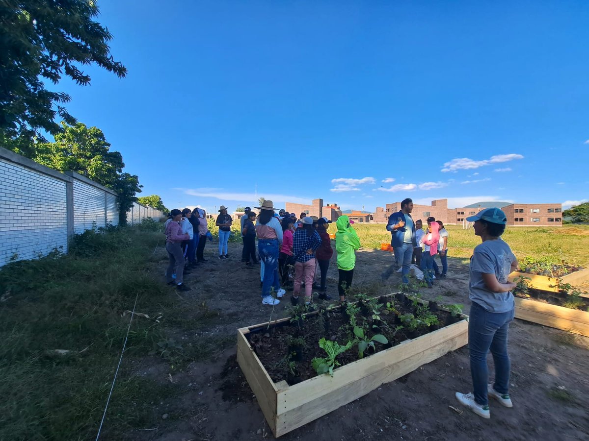 IPODERACInforma's tweet photo. Como parte del proyecto de Fundación del Dr. Simi y la iniciativa Padre Huerto en IPODERAC niñas se lleva a cabo capacitación y seguimiento para instalar huertos comunitarios. Estos espacios fungen como sitios de producción de alimentos sanos y enriquecen la educación ambiental. https://t.co/zcbxVhZ7C2