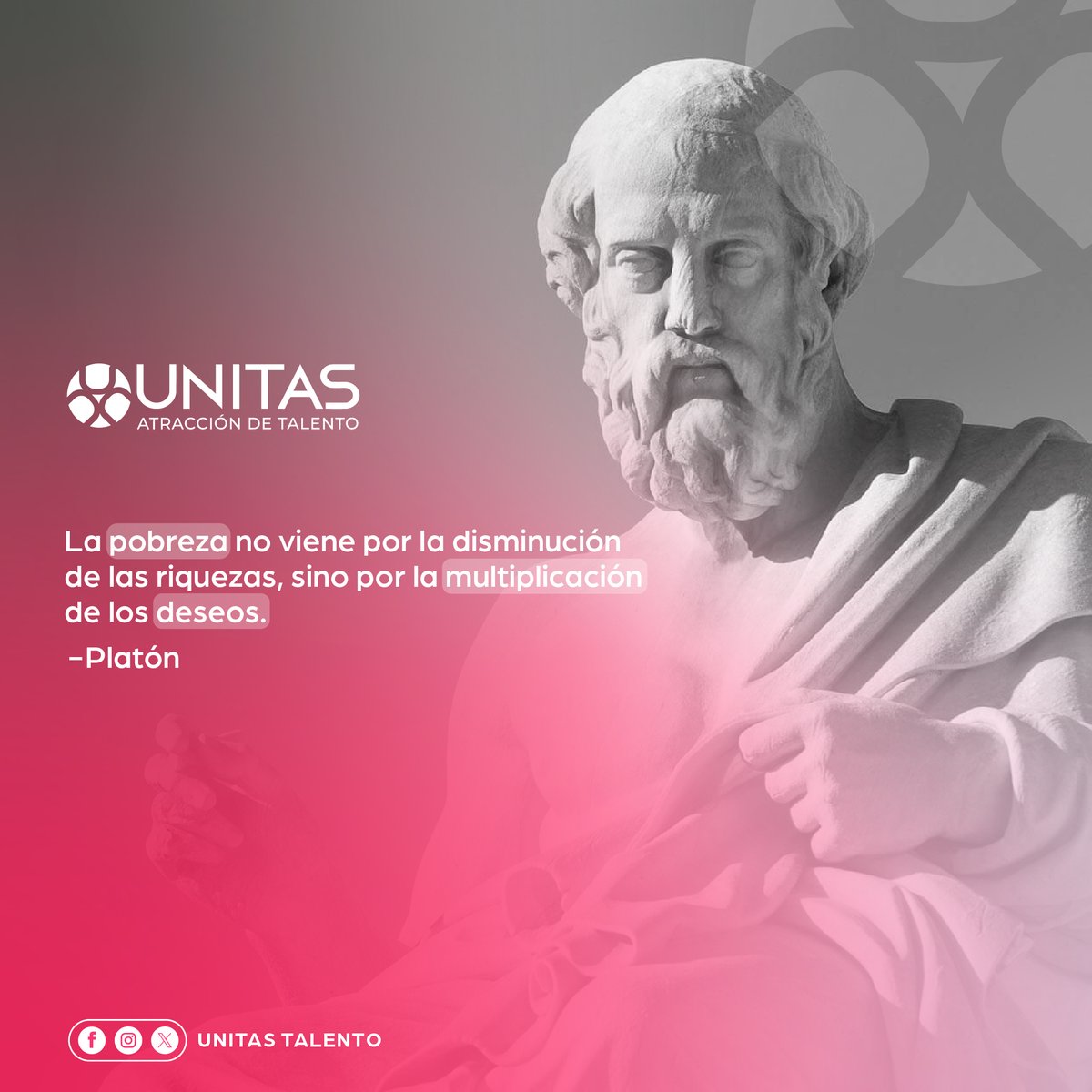 Miércoles de reflexión #UnitasTalento

#grandespensadores #platón #acciónpoetica #TalentoUnitas