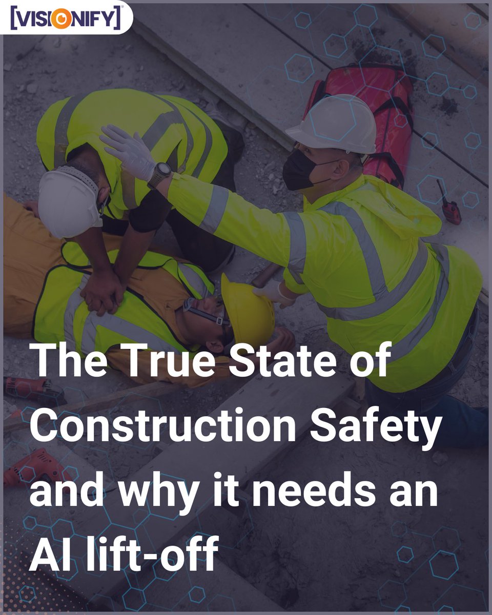 The #ConstructionSafety challenges are real, and change is overdue. #VisionAI is the game-changer, proactively identifying #Hazards and enabling real-time monitoring. Discover our full post on LinkedIn: linkedin.com/posts/visionif… #innovation #WorkplaceSafety #AI #Technology