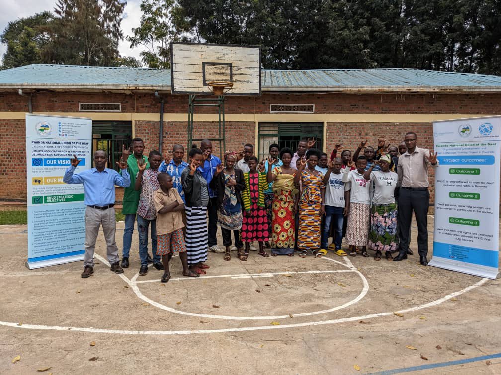 RWANDA NATIONAL UNION OF THE DEAF (RNUD) tweet media