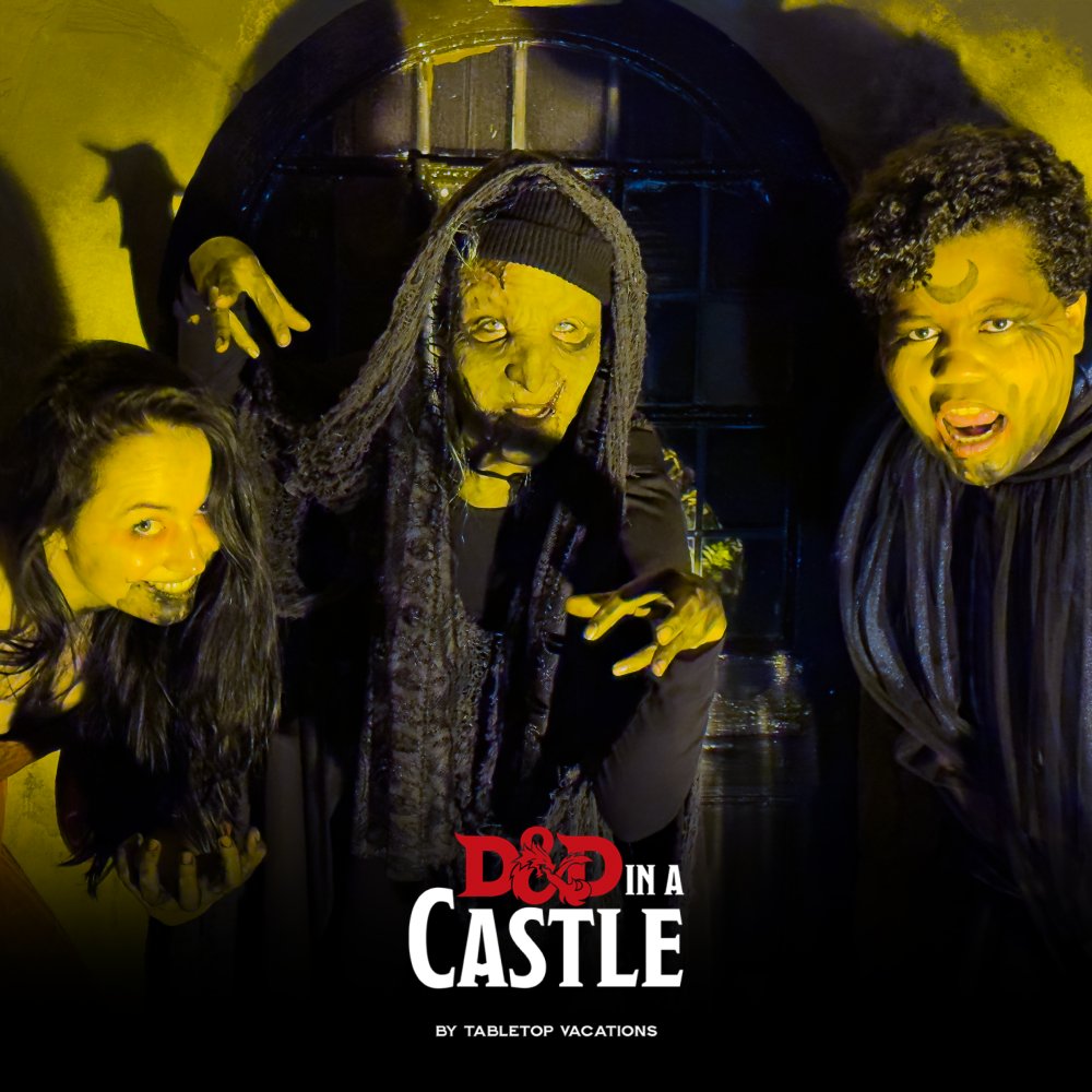 dndinacastle's tweet photo. Happy Friday the 13th, Witches!
We await you at the Castle with all the magic and the make-believe.
#dndinacastle #DNDIAC #dnd #dnd5e #dungeonsanddragons #ttrpg #ttrpgfamily #dndwizards #vacation #vacationmode #vacationstyle #tabletop #5thedition #roleplaying #fantasy #castle https://t.co/eI5QyHxbd7