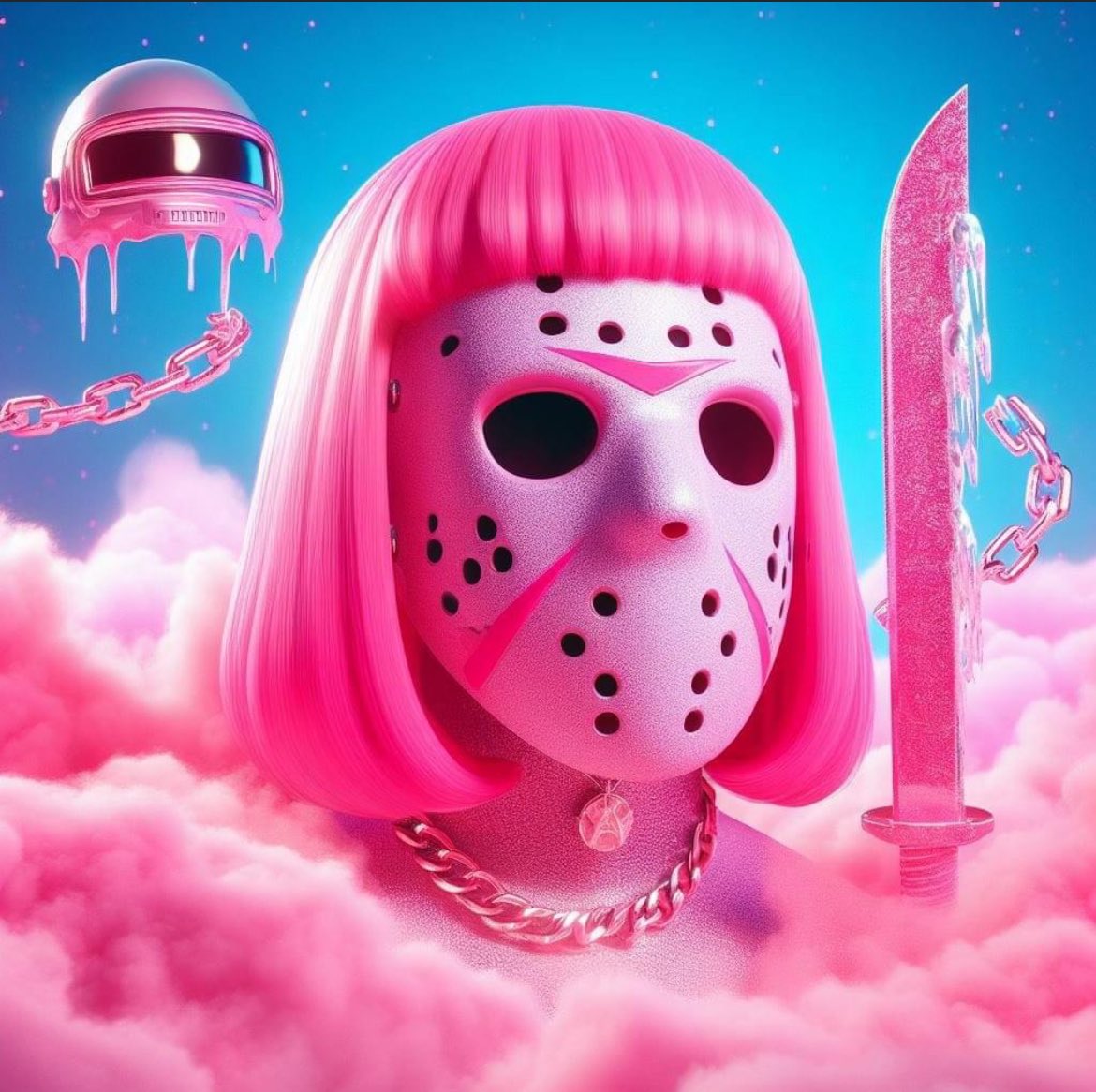 FRIDAY THE 13th, GUESS WHOSE PLAYING JASON?! #PinkFriday #PinkFridayThe13th <a href="/NICKIMINAJ/">Nicki Minaj</a>  💘🫶🏾