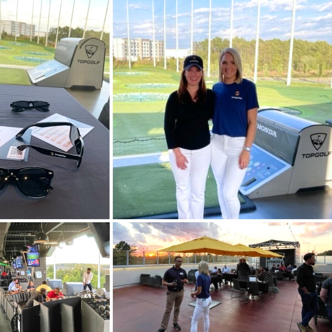 This week our team members, Tierney Buschbacher and Meghan (Smith) Aguilar, took a trip down to Charlotte, NC to help our clients cap off their year-end planning sessions at <a href="/Topgolf/">Topgolf</a>!

Big thanks to our amazing clients for being "tee-rific" partners on this "fore-tunate" journey.