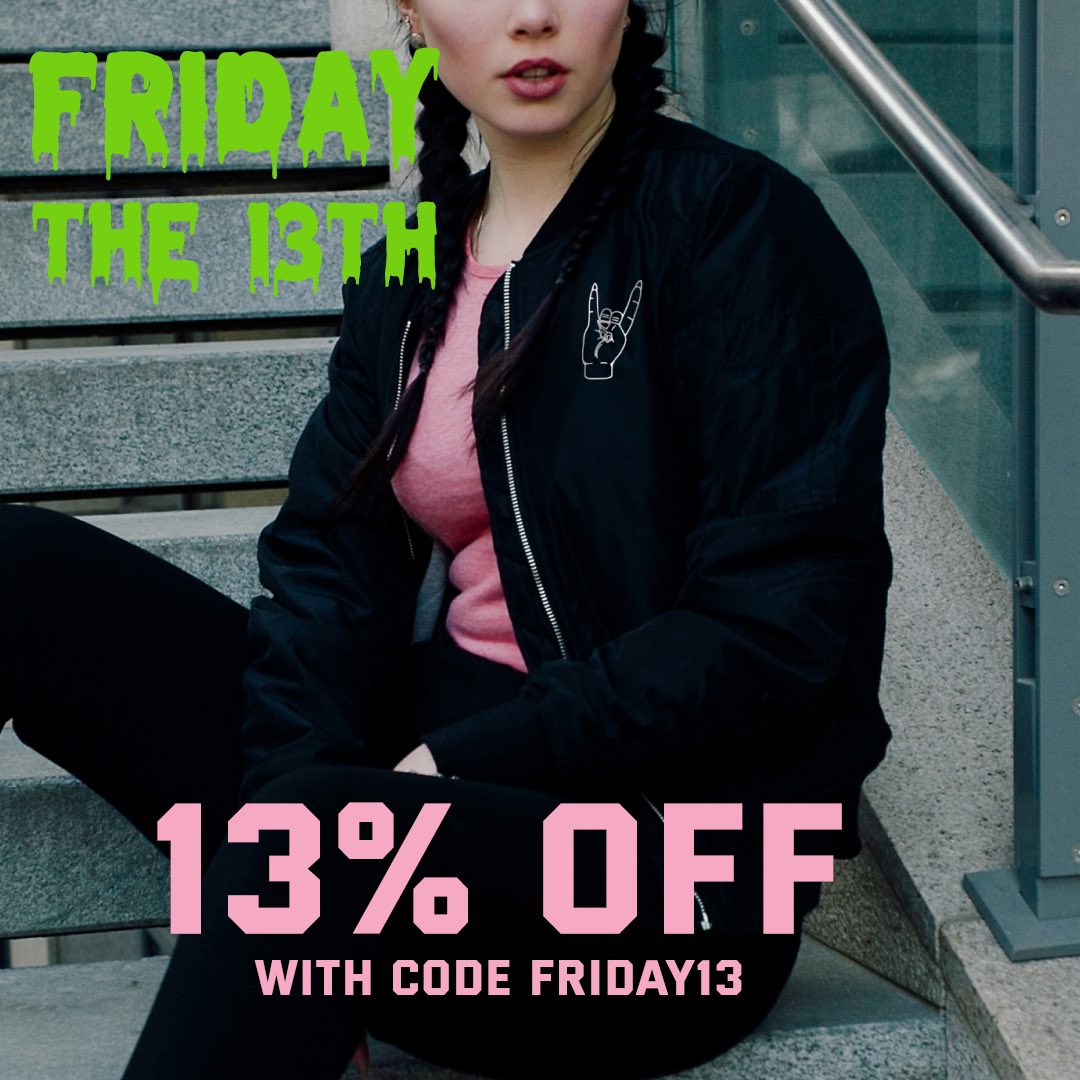 Summoning Spooktacular Sales! Use code FRIDAY13 for 13% OFF today only on Morbid's spine-chillingly awesome collection for #Fridaythe13th. 💀🔪 wonderyshop.com/collections/mo…