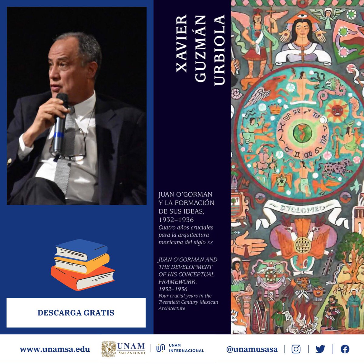 ✨🙌🏼Trabajamos con el Dr. Xavier G. Urbiola para la edición bilingüe de: 
“Juan O’Gorman y la formación de sus ideas 1932-1936. Cuatro años cruciales para la arquitectura mexicana del siglo XX.”
1/2
