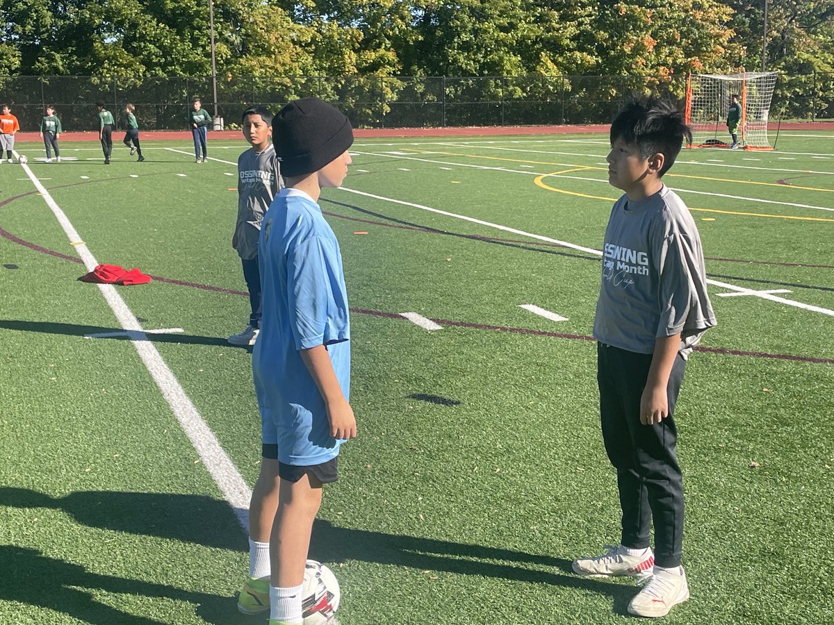 DealyOSuccess's tweet photo. Our Hispanic Heritage World Cup is on! Come cheer on our players at AMD! ⁦⁦@OssiningSchools⁩ ⁦@MrHerrera_AD⁩ ⁦@Mary_FoxAlter⁩ ⁦@TToralAP⁩ https://t.co/GHZrwjseUH