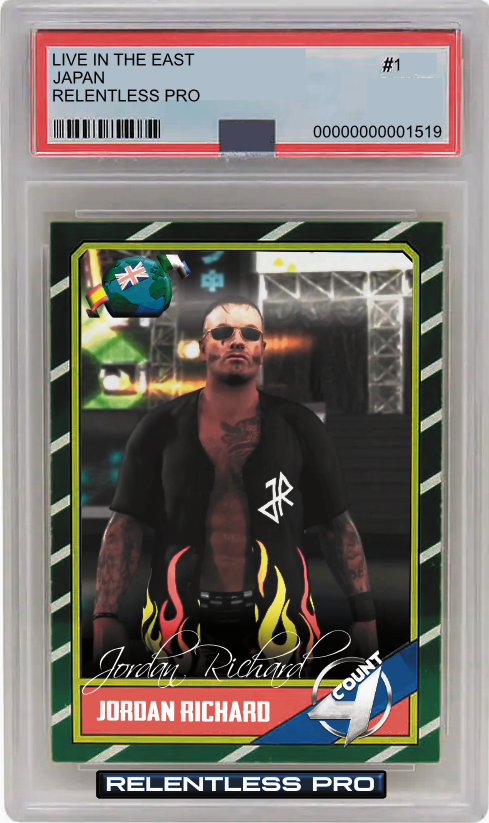 Jordan Richard "Live in the East" - Collector's Card (Limited Edition) 1/5