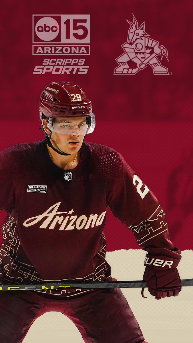 The Arizona Coyotes season starts tonight! 🏒 To celebrate, here are some new Coyotes-themed wallpapers you can download for free for your phone or other devices! 📸
