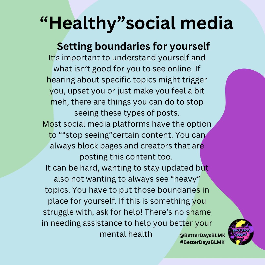Better Days BLMK tweet media