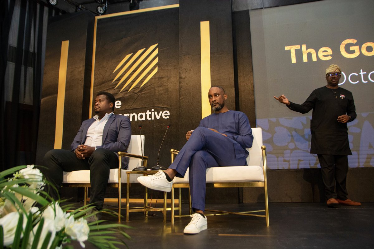 AltBankNg's tweet photo. The alternative is here,
History is made,
And the largest ethical bank in Nigeria takes the stage. 

Welcome to the dawn of The Gold Standard 🏅🔥

#altbank2023 #brandlaunch #thegoldstandard https://t.co/zvMry06Yvv