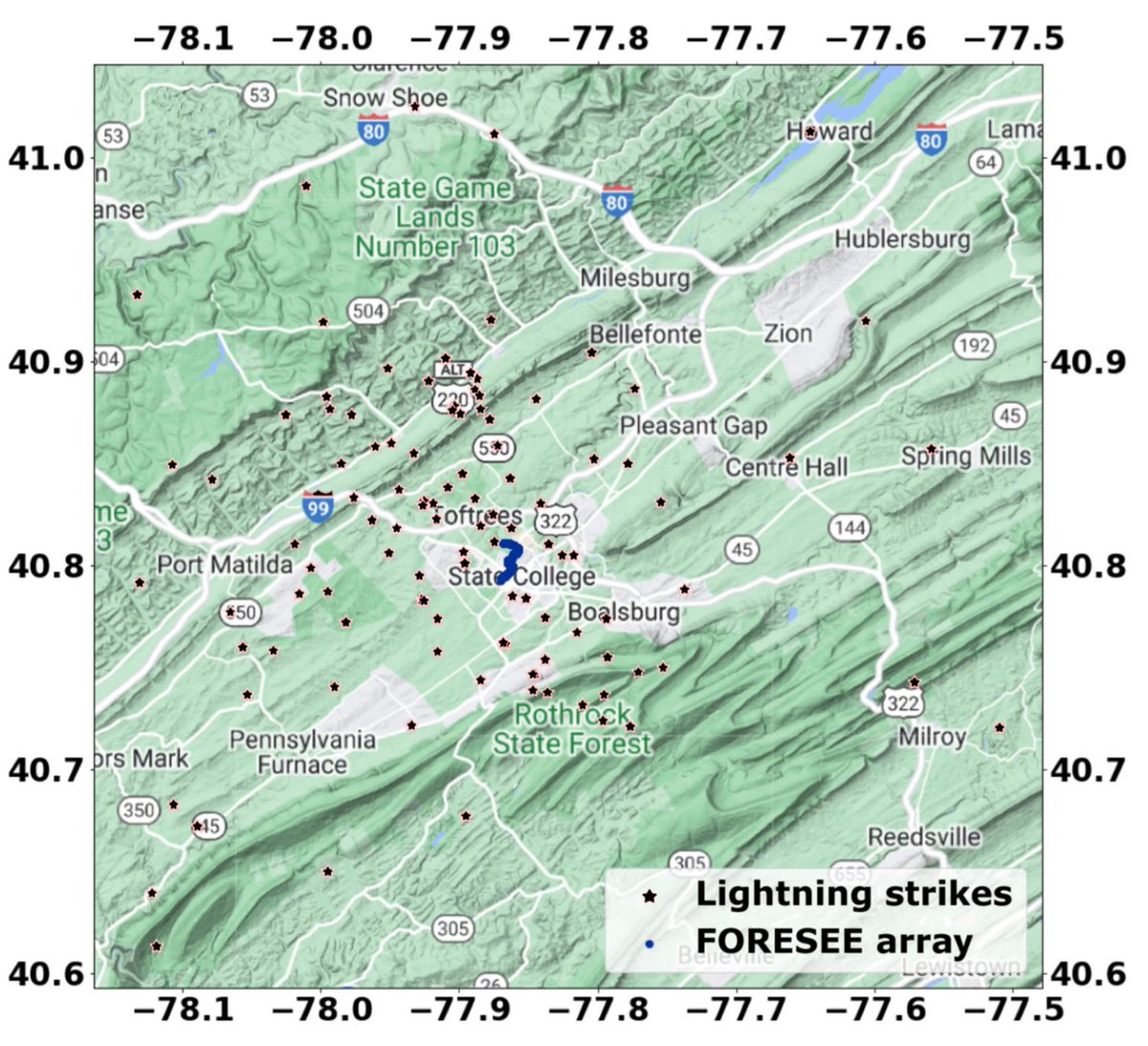 SeismoSocietyAm's tweet photo. Wavefield Modeling and Analysis of Lightning Quakes Measured by a Distributed Acoustic Sensing Array #BSSA

Fiber optic cable snaking beneath the Penn State campus can detect seismic waves generated by lightning storms. (1/2)

https://t.co/MdnXn7YdzO https://t.co/9PsfXu0SP9
