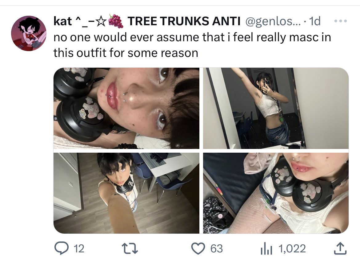 David31846953's tweet photo. @genloserkat This is fucking hilarious because you’re not covered with scars at all, you have about 5 that are visible and they’re barely visible at that. https://t.co/bYpoQlDIPL