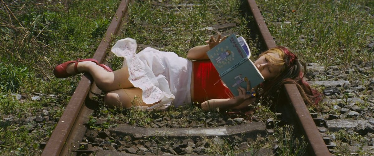 brandedtokill's tweet photo. ritual (2000) by hideaki anno / sulky baby (2023) by yeule https://t.co/XvNVIbYYIw