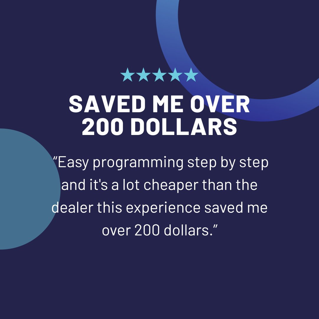 TomsKeyCo's tweet image. Save time. Save money. It’s really that easy ⭐️⭐️⭐️⭐️⭐️

#cartips #sparekey #autoservicetips #carhack