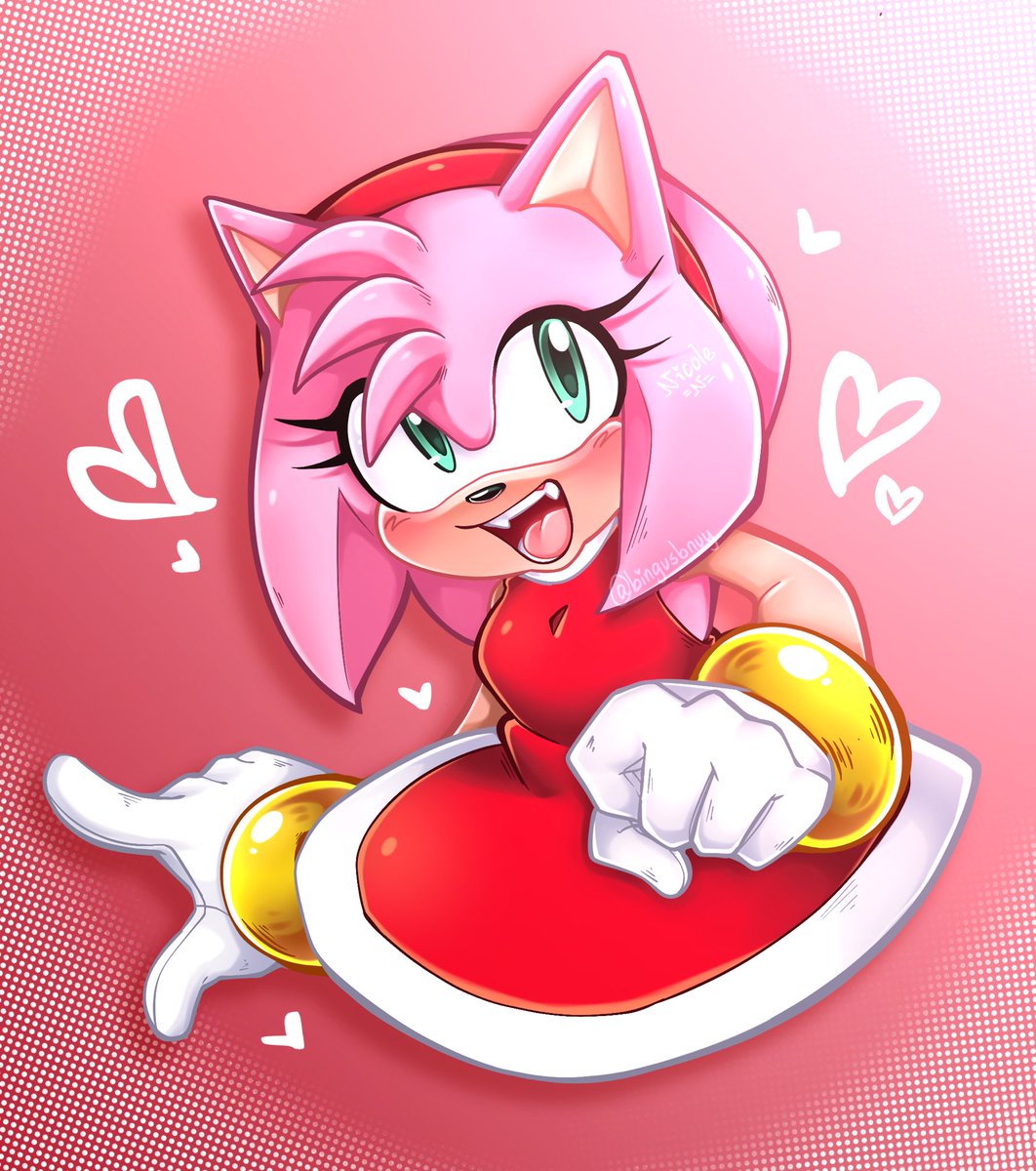 bingusbnuy's tweet photo. Amy Rose https://t.co/vbx9IUB7GV