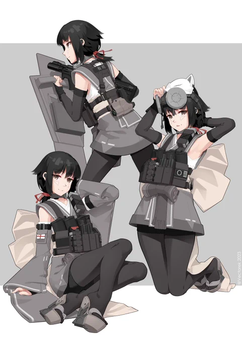 Finished, Kiri x3 #NusisringTactical 