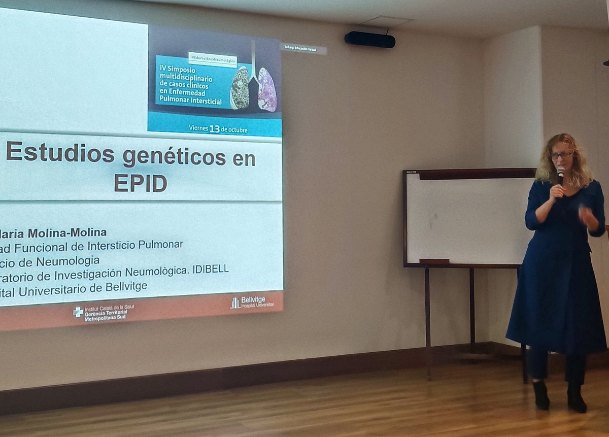 lilo1278's tweet photo. 📢Estudios genéticos en #EPID @mariamolinao en el Simposio de Casos Clínicos de Enfermedad Intersticial @Neumologica 
🔝🤓🫁 #Intersticio #neumologia
@CIBERES https://t.co/4RQyX0tIH2
