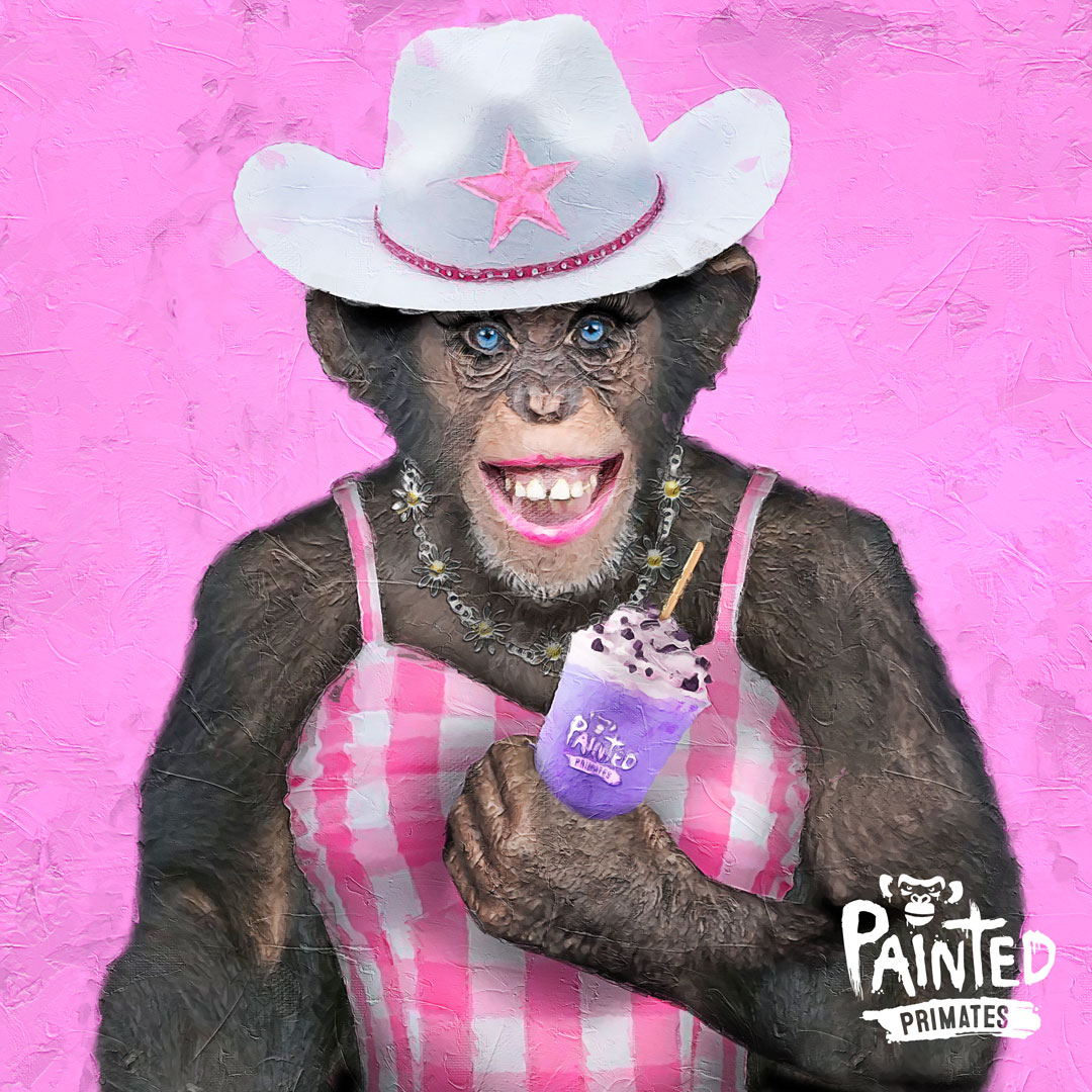 PaintedPrimates tweet picture