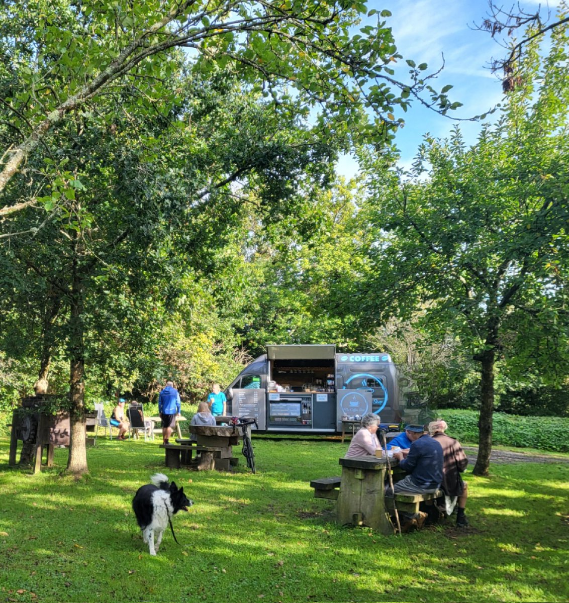 TheCoffeeStopSW's tweet photo. WEEKEND PLANS - The rain is passing just in time for the weekend π We will be open Saturday and Sunday at the Orchard, Teigngrace, both days from 9.30am.
See you there!
#teigngrace #thecoffeestop #mobilecoffeevan #cyclingandcoffee https://t.co/0MuMqPpCU6