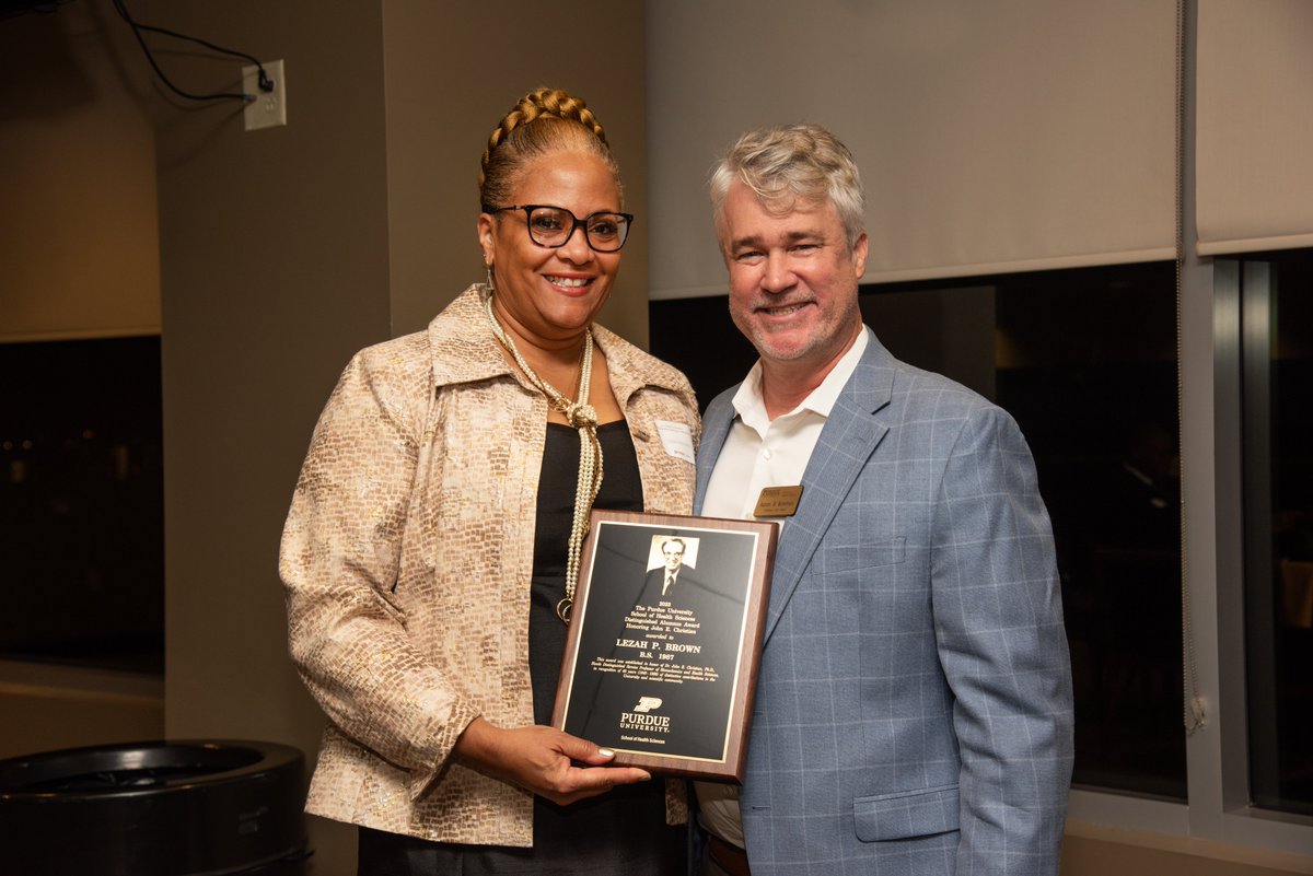 Purdue School of Health Sciences tweet media