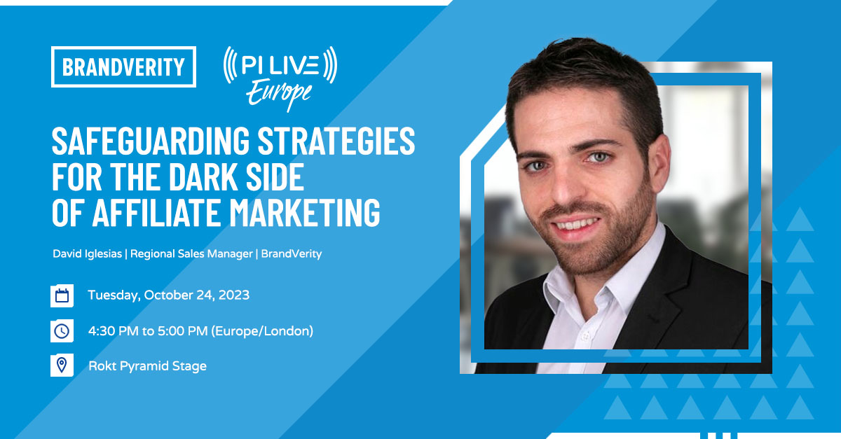 brandverity's tweet photo. #PILIVEEUR23: Stop by stand #1 at @piliveshow and find out how BrandVerity helps world-leading brands run abuse-free affiliate programs. As an added bonus, we'll conduct a FREE audit for brands as our way of saying thank you for simply stopping by!
 #affiliate #BrandStrategy https://t.co/a46Ls6Dxic
